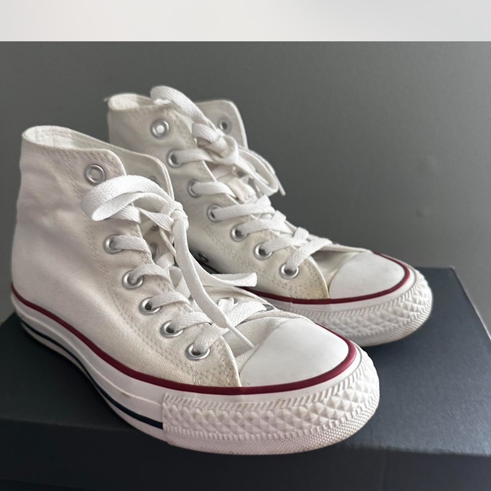 Converse Women's White High-Top Sneakers